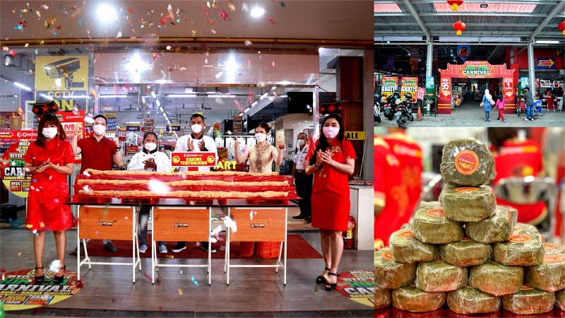 Gratis Belanja 1 Tahun, Sampai dengan Cakwe Terpanjang di Yogya