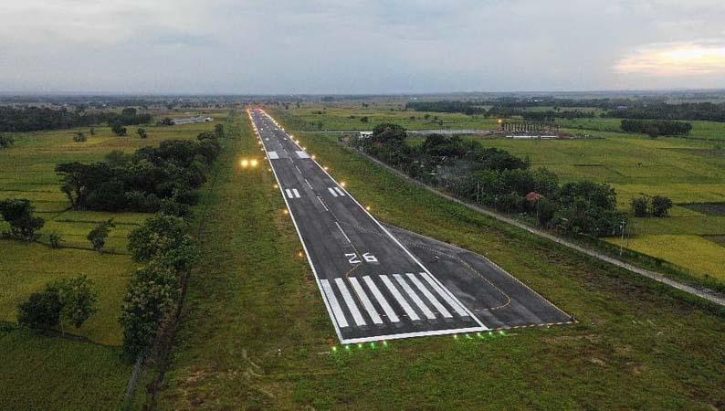 Pemkab Blora Siap Bantu Pembebasan Lahan untuk Perpanjangan Runway Bandara Ngloram