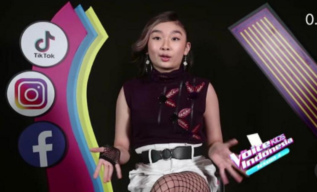 Bawakan Lagu Korea dari Red Velvet, Celine Gabriele Ajarkan Dance K-Pop pada Para Coaches 