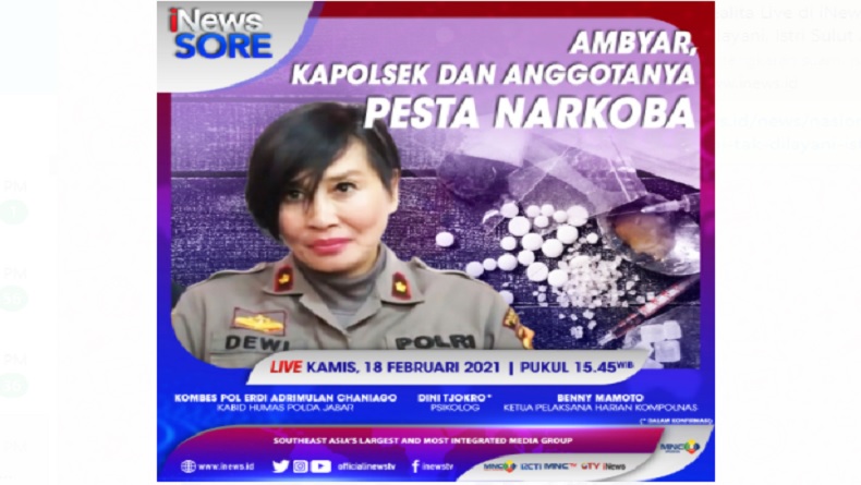 Ambyar, Kapolsek dan Anggotanya Pesta Narkoba! Saksikan di 