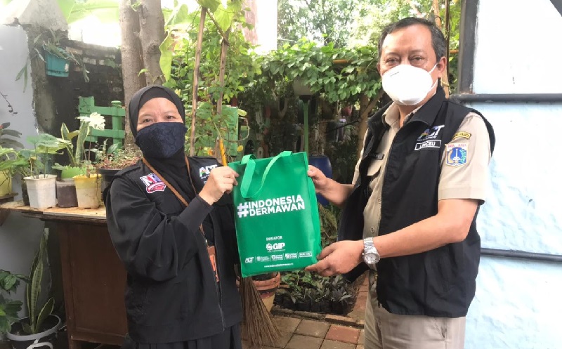 Salut, Warga Sunter Agung Jakut Gotong Royong Kumpulkan Donasi Bantu Korban Gempa Sulbar