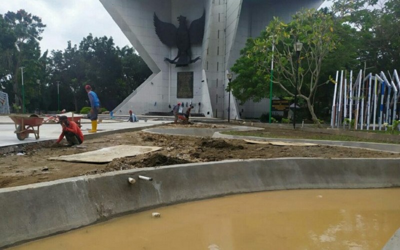 Renovasi Kawasan Wisata Monpera Palembang Hampir Selesai, Kontraktor Didenda
