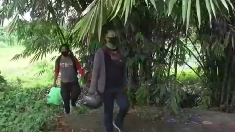 Polisi Gerebek Kampung Narkoba di Medan, Pelaku Kabur ke Hutan