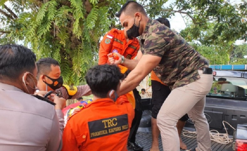 Mandi di Sungai Sibau, Pelajar di Kapuas Hulu Tewas Tenggelam