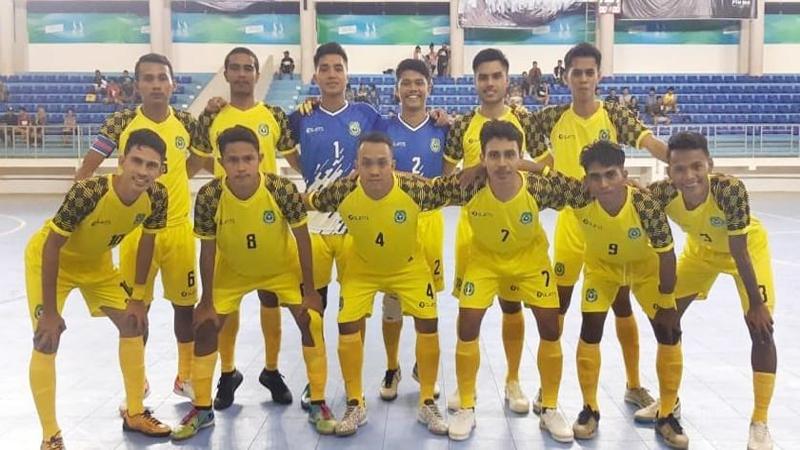 Tim Futsal Maluku Utara Lakoni Game Ringan untuk Jaga Kekompakan