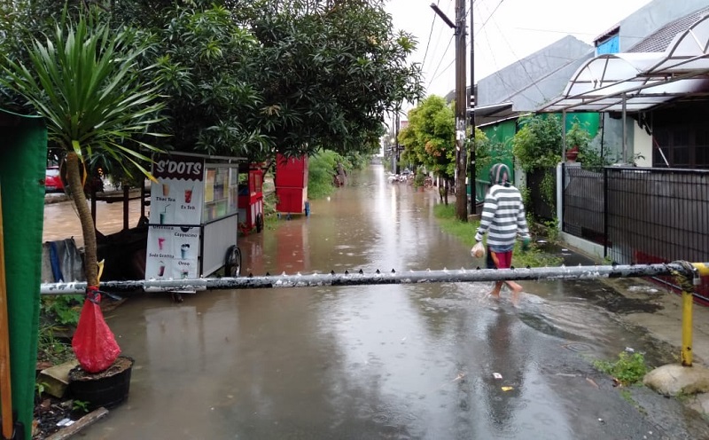 Diguyur Hujan, Enam Wilayah di Kota Bekasi Tergenang Air Jumat Pagi