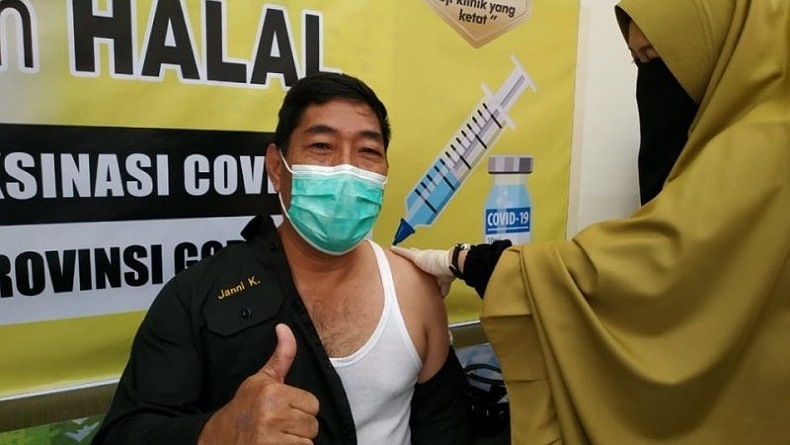 Vaksinasi Covid-19 di Gorontalo Utara Belum Sesuai Target, Capaian Baru  73,1 Persen