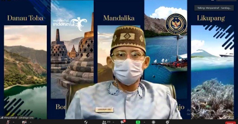 Kemenparekraf Dorong Prioritas Vaksin Covid-19 dan Stimulus untuk Pulihkan Pariwisata dan Ekonomi Kreatif