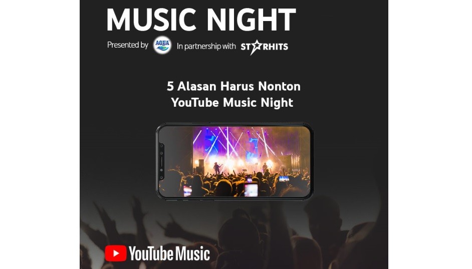 Malam Minggu Lebih Meriah Nonton YouTube Music Night #DiRumahAja