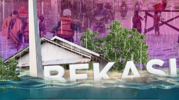 94 Titik di Wilayah Bekasi Masih Tergenang Banjir