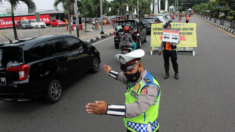 Ganjil Genap di Kota Bogor, 7.000 Kendaraan Diminta Putar Balik