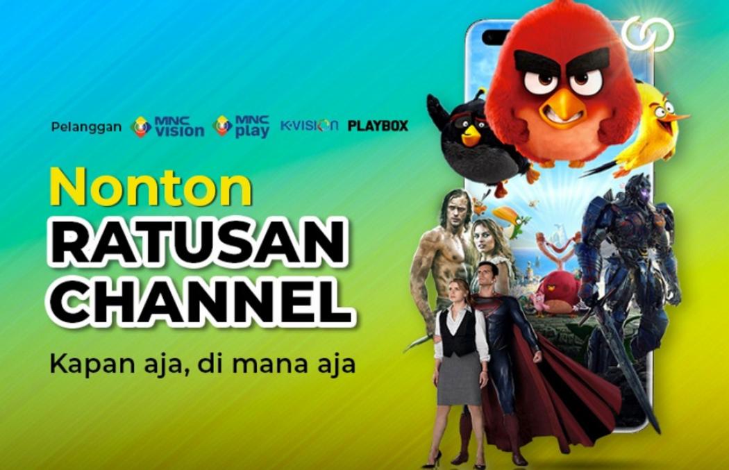 Pelanggan MNC Vision, K-Vision, MNC Play & PLAYBOX, Bisa Nonton Ratusan Channel Premium Gratis di Vision+