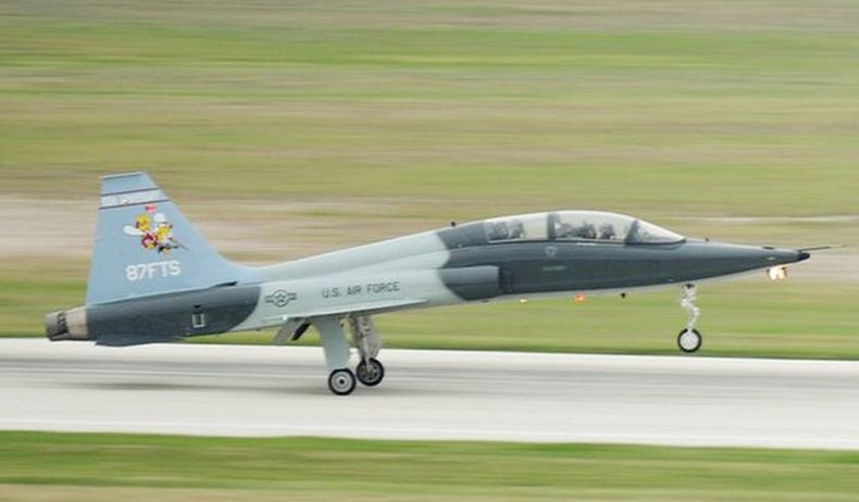 Pesawat Latih Militer T-38 Jatuh di Hutan, 2 Pilot Angakatan Udara AS Tewas