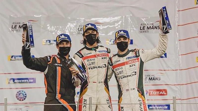 Menegangkan! Sean Gelael Juara Lagi di Abu Dhabi