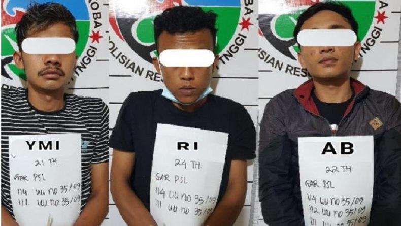 Kasus Penyalahgunaan Narkoba, 3 Pemuda di Bukittinggi Ditangkap Polisi