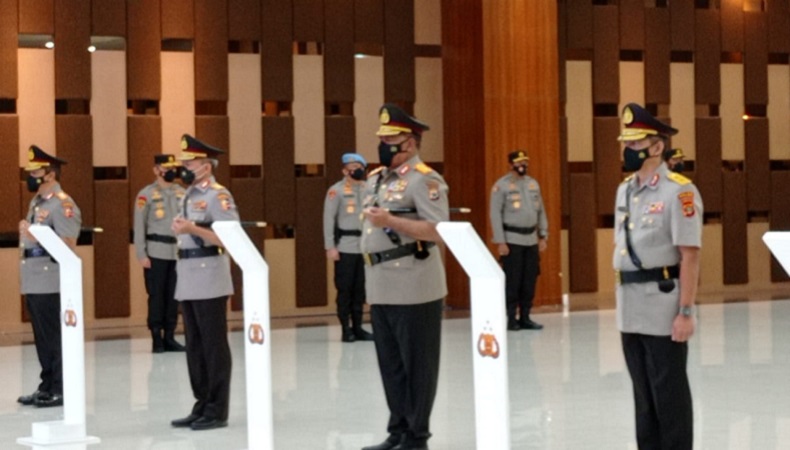 Kapolri Lantik Komjen Agus Andrianto Jadi Kabareskrim 