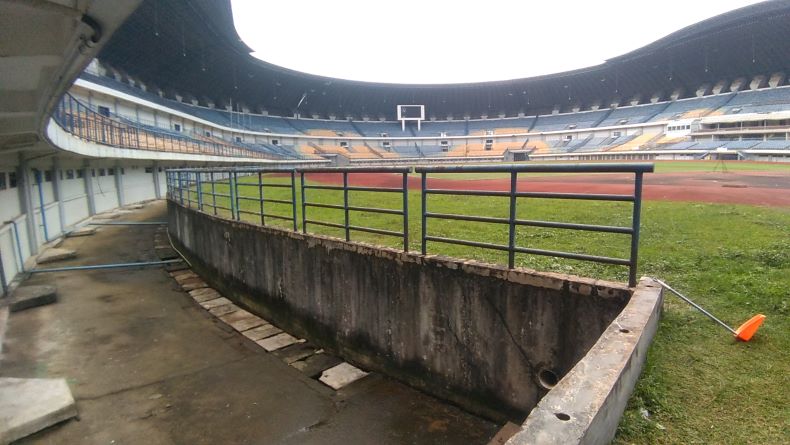 Soal Kolam Ikan di GBLA Bandung yang Viral, Ini Faktanya 
