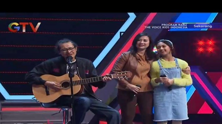Bikin Coaches The Voice Kids Terpukau, Helena Cinta Ternyata Cucu Musisi Senior Mus Mujiono 