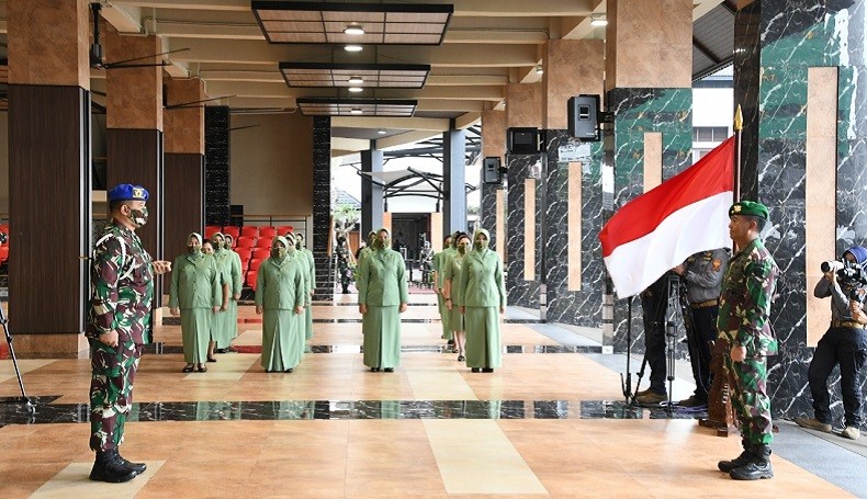 KSAD Andika Terima Laporan Kenaikan Pangkat 12 Jenderal TNI AD