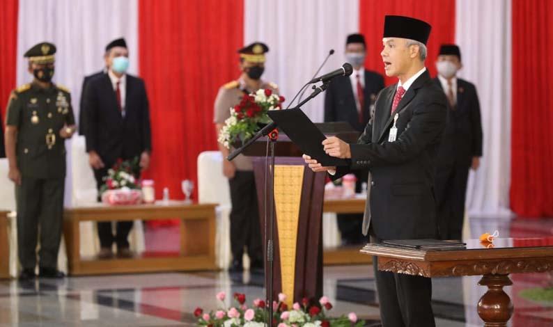 Pesan Ganjar ke Bupati/Wali Kota: Kepala Daerah Harus Jembar Dadane Dhowo Ususe