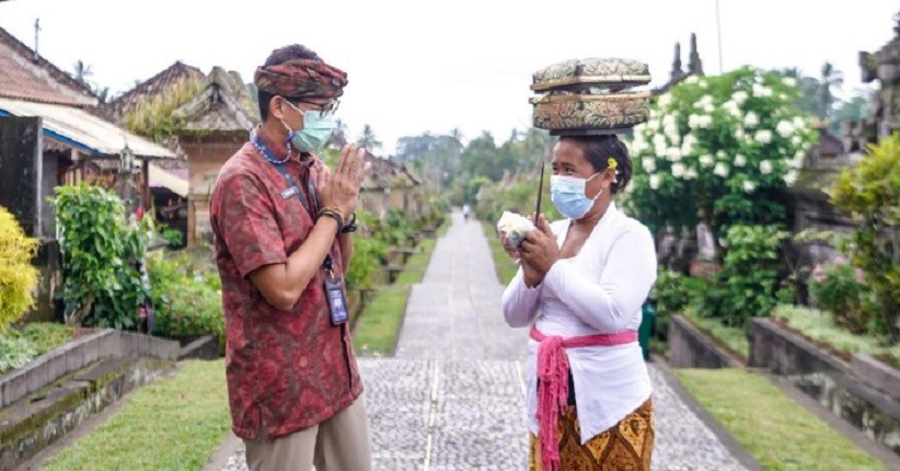 Menparekraf: Program Padat Karya di Bali Ciptakan Lapangan Pekerjaan Seluas-luasnya