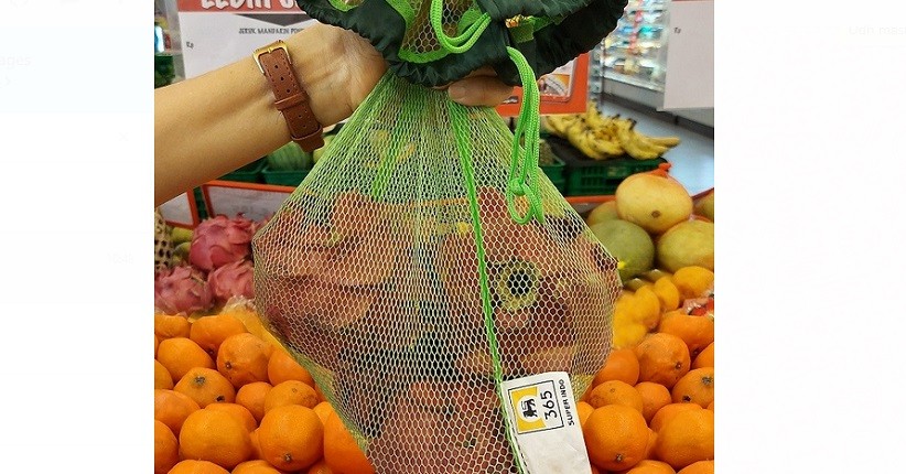 Tas Belanja Pengganti Plastik Unik Terbuat dari Kantong Segar 365