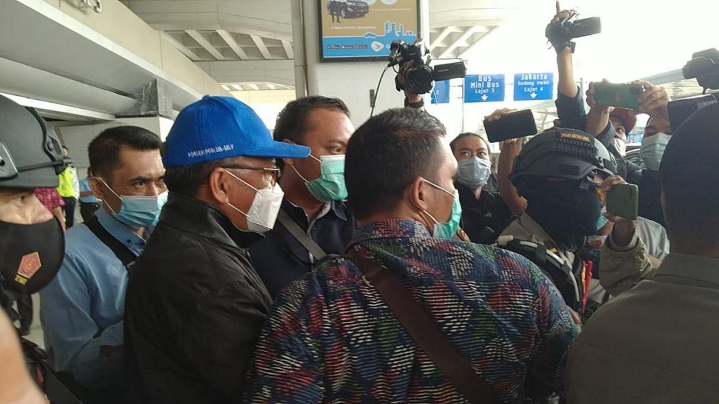 Tiba di Gedung KPK, Gubernur Sulsel Nurdin Abdullah Langsung Diperiksa