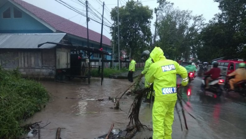 Banjir Landa Saumlaki Kepulauan Tanimbar, Puluhan Rumah Terendam