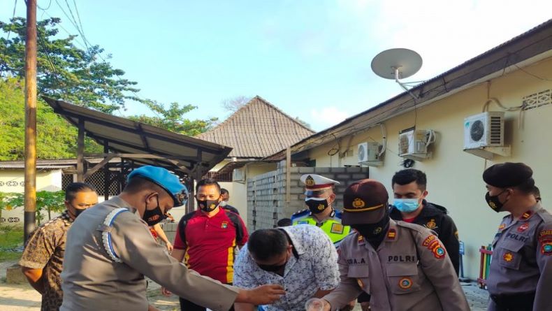 Ratusan Personel Polres Bangka Dites Urine, Semuanya Negatif Narkoba