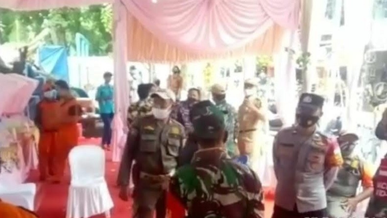 Didatangi Satgas Covid-19, Acara Resepsi Pernikahan Warga di Pulo Gadung Batal Digelar