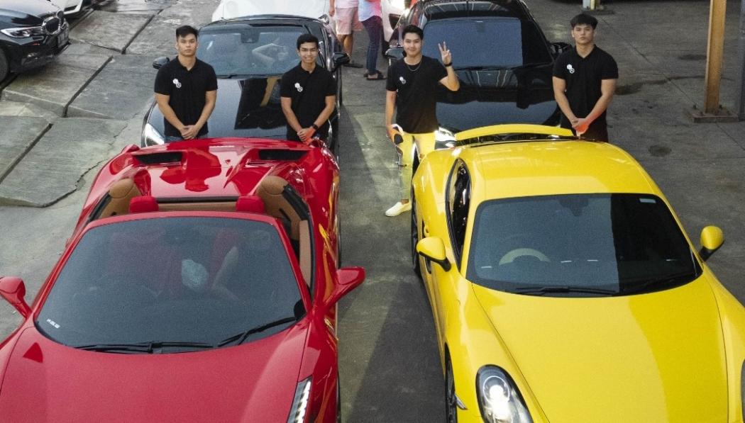 Lagi Tren, 4 Pemuda Ini Bangun Coating Mobil Mewah 