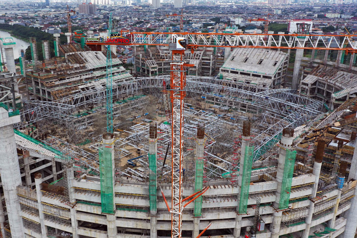Mulai Dipasang, Kualitas Rumput Jakarta International Stadium Setara Markas Bayern Munchen