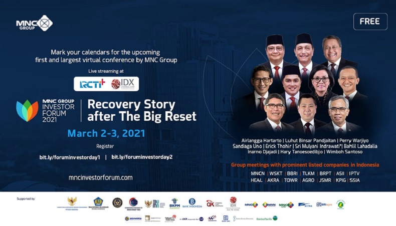 Kelar Sunmori? Yuk, Langsung Daftar MNC Group Investor Forum 2021, Hari Ini H-2!