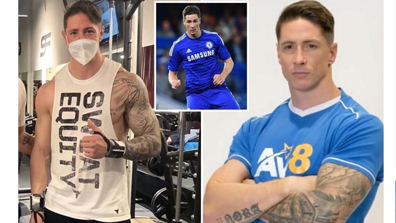 Keren! Fernando Torres Kini Punya Tubuh Kekar seperti Pegulat
