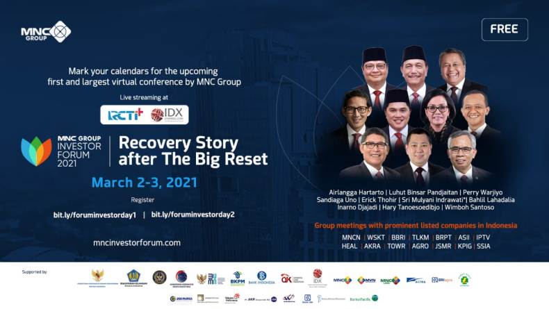 HARI INI! Super Meriah, Ribuan Investor Global 125 Negara & Domestik Hadiri MNC Group Investor Forum 2021!