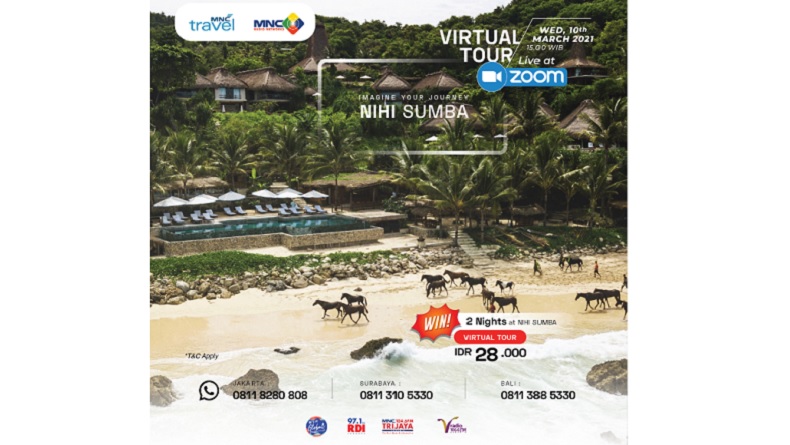 Nikmati Keindahan Nihi Sumba secara Virtual