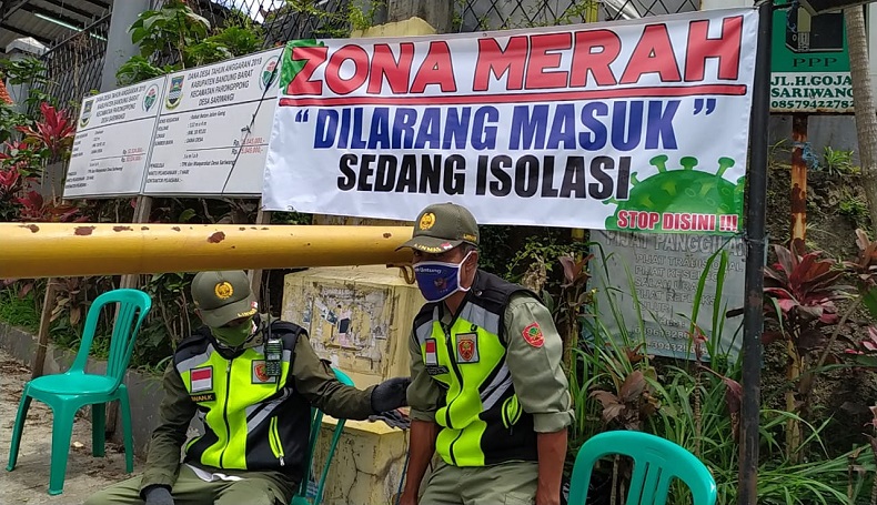 39 Warga Positif Covid-19 Seusai Berziarah, Satu RW di KBB Terpaksa Lockdown