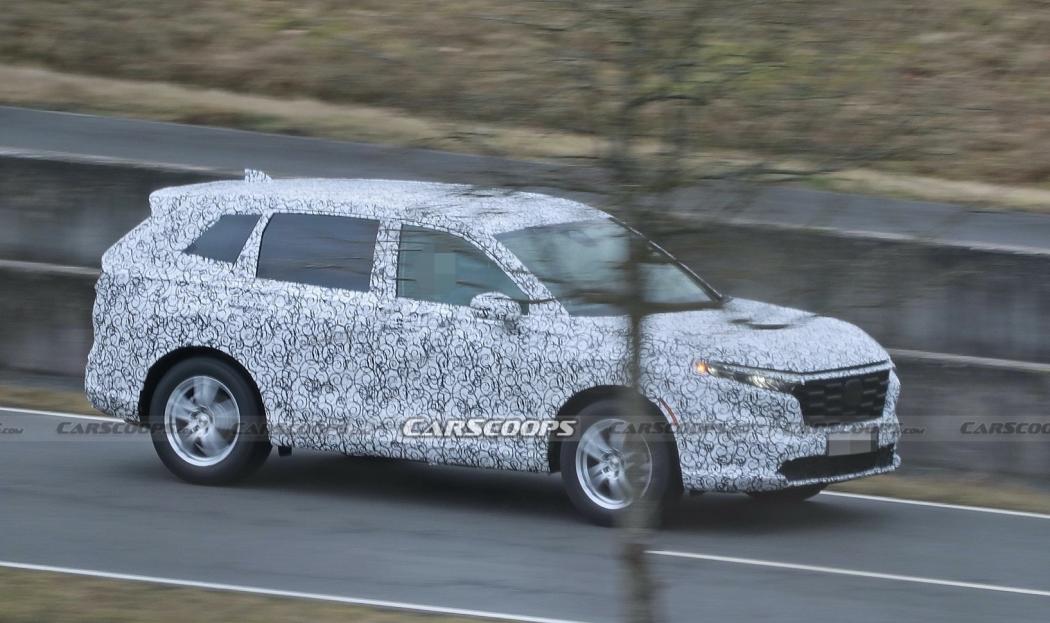 Honda CR-V Generasi Keenam Tertangkap Kamera Mata-Mata, Dimensi Lebih Besar