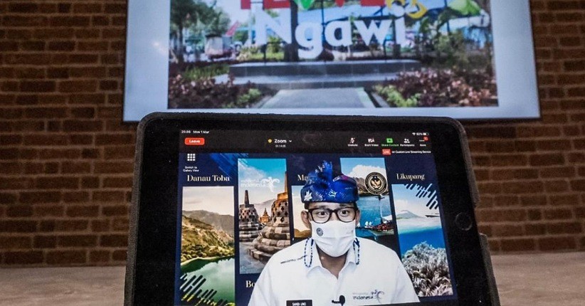 Sandiaga Uno Dorong Pengembangan Desa Wisata di Ngawi Jatim  