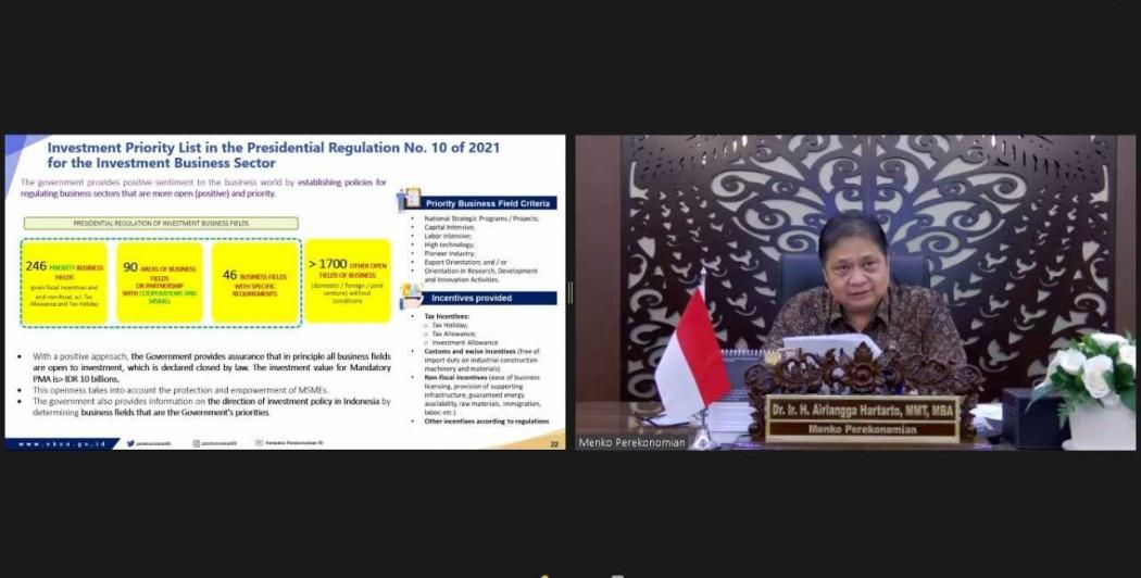 Covid-19 Belum Berakhir, Menko Airlangga Tetap Lanjutkan 201 Proyek Strategis Nasional