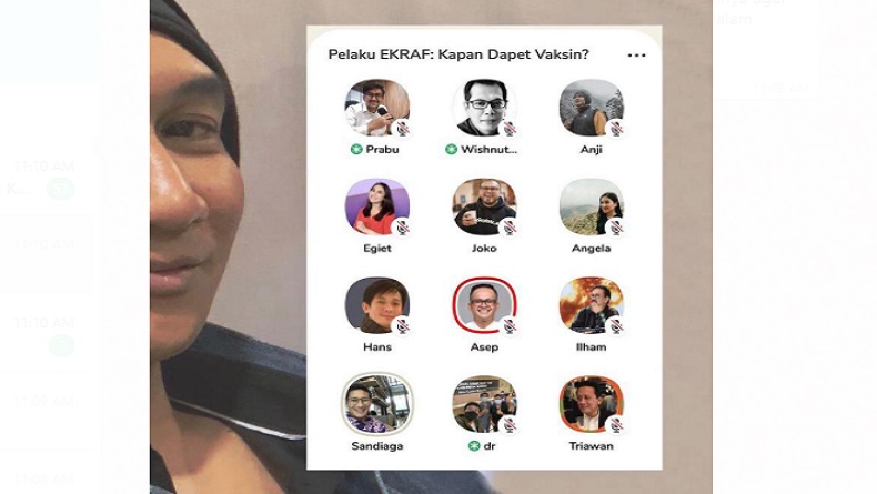 Obrolan Para Pelaku Parekraf di Clubhouse: Kami Butuh Vaksin