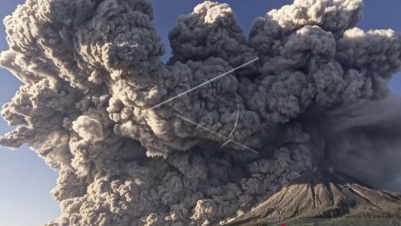 Erupsi Gunung Sinabung, Abu Vulkanis sampai ke Aceh