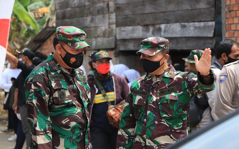 Kodam II Sriwijaya Buka TMMD Serentak di 5 Provinsi, Ini Sasarannya