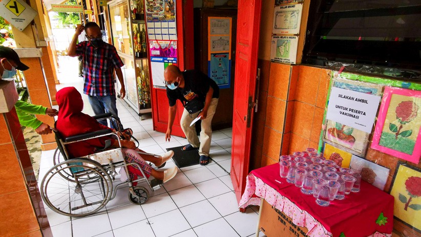 Kadinkes Banjarmasin Tegaskan Tak Ada Lansia Mengeluh usai Disuntik Vaksin Covid-19