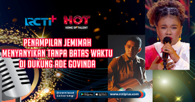Menyanyikan Lagu “Tanpa Batas Waktu”, Jemimah Mendapat Dukungan dari Ade Govinda