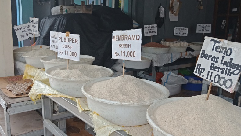Kualitas Beras Lokal  Menurun, Beras Luar Gorontalo Kuasai Pasar 