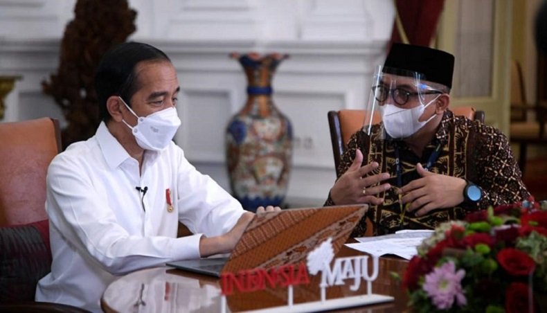 Jokowi Lapor SPT Tahunan PPh secara Daring