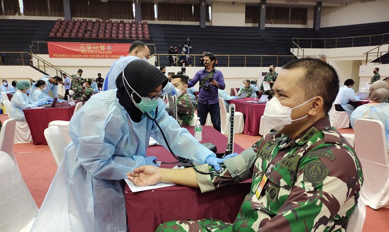 Mabes TNI Gelar Vaksinasi Covid-19