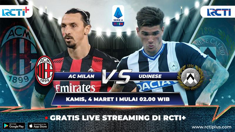 Prediksi AC Milan Vs Udinese: I Rossoneri Enggan Pusingkan Scudetto