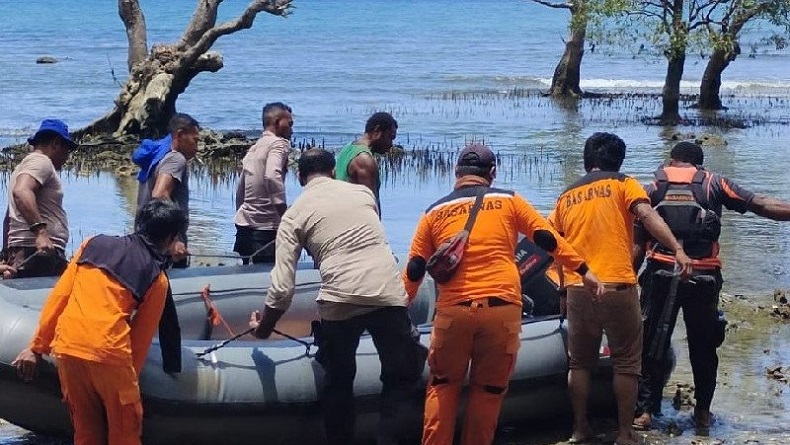 Perahu Dihantam Gelombang Tinggi, Warga di Nabire Jatuh dan Hilang di Laut
